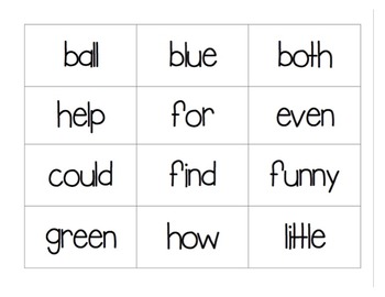 McGraw Hill Wonders 2nd Grade High-Frequency Words | TPT