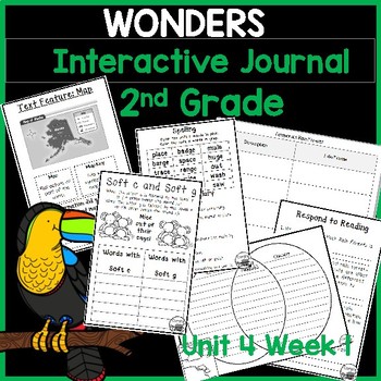 McGraw Hill Wonders 2nd Grade Interactive Journal Unit 4- Week 1