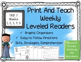 McGraw Hill Wonders 2nd Grade Unit 2 Print and Teach Level