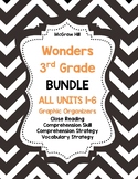 Wonders McGraw-Hill 3rd Grade ALL Units 1-6 Reading Strate