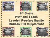 McGraw Hill Wonders 4th Grade Bundled Units 1-6 Print and 