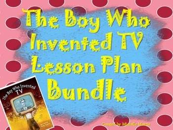 Preview of "Wonders", 5th - The Boy Who Invented TV Lesson Plan  Bundle