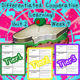 McGraw-Hill Wonders Differentiated Vocabulary Cards Unit 2 Week 4