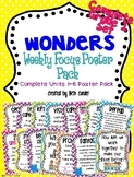 First Grade Focus Wall Posters to Correlate with Wonders {