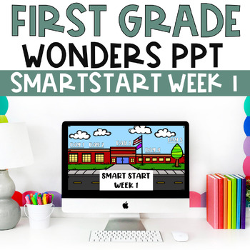 Preview of McGraw-Hill Wonders First Grade Smart Start Week 1 PowerPoint DISTANCE LEARNING