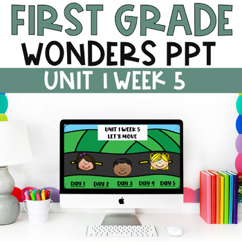 Preview of McGraw-Hill Wonders First Grade Unit 1 Week 5 PowerPoint DISTANCE LEARNING