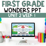 McGraw-Hill Wonders First Grade Unit 2 Week 1 PowerPoint D