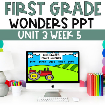Preview of McGraw-Hill Wonders First Grade Unit 3 Week 5 PowerPoint DISTANCE LEARNING