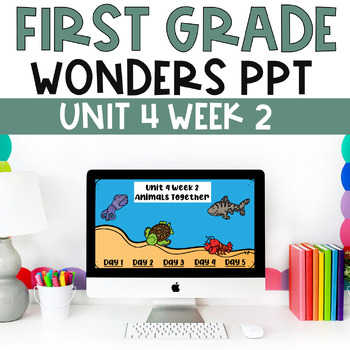 Preview of McGraw-Hill Wonders First Grade Unit 4 Week 2 PowerPoint DISTANCE LEARNING