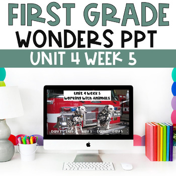 Preview of McGraw-Hill Wonders First Grade Unit 4 Week 5 PowerPoint DISTANCE LEARNING
