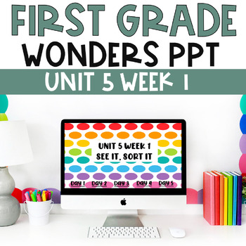 Preview of McGraw-Hill Wonders First Grade Unit 5 Week 1 PowerPoint DISTANCE LEARNING