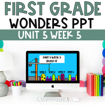 Preview of McGraw-Hill Wonders First Grade Unit 5 Week 5 PowerPoint DISTANCE LEARNING