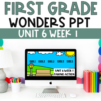 Preview of McGraw-Hill Wonders First Grade Unit 6 Week 1 PowerPoint DISTANCE LEARNING
