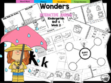 Wonders Reading 2017 Kindergarten Interactive Notebook Unit 6 Week 2