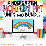 McGraw-Hill Wonders Kindergarten Powerpoint Bundle Units 0-10