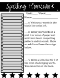 McGraw Hill Wonders Spelling Homework- ALL LEVELS!
