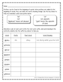 McGraw Hill Wonders Unit 2.1: Grammar Practice-Prefixes "u