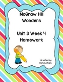 McGraw Hill Wonders Unit 3 Week 4 Homework