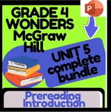 McGraw Hill: Wonders Unit  5 BUNDLE VOCABULARY STUDY and I