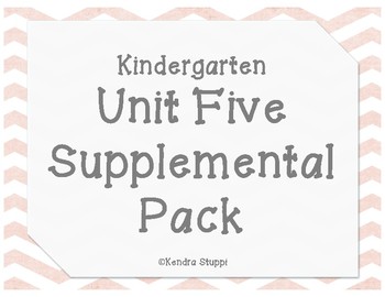 Preview of Unit 5 Supplemental Pack