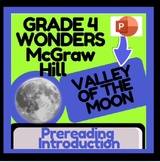 McGraw Hill: Wonders-Valley of the Moon- PREREADING Intro.