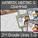 Wonders Writing Materials for 2nd grade Units 1-3 Bundle