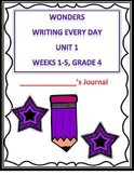 McGraw Hill Wonders Writing Every Day Ideas Journal: Unit 