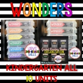 McGrawHill WONDERS Labels for KINDERGARTEN