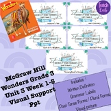 McGrawHill Wonders Grade 3 Unit 3 (One of a Kind) Week 1-5
