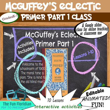 Preview of McGuffey's Eclectic Primer Part 1 Class