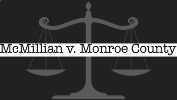 Preview of McMillian v. Monroe County (Just Mercy case)