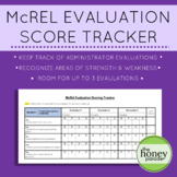McRel Evaluation Score Tracker