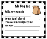 Free Me Bag (First Week of School Activity)