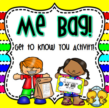 Preview of Me Bag – Start of the Year Activity