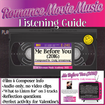 Preview of Me Before You (2016): Romance Movie Music Listening Guide VALENTINES DAY