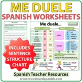 Me Duele - Worksheets