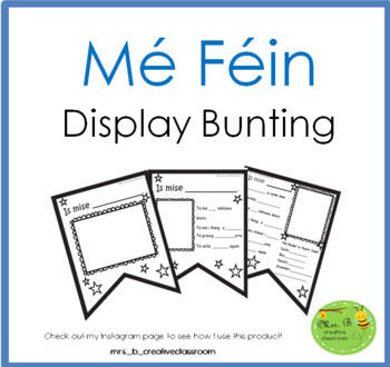 Preview of Mé Féin Display Bunting