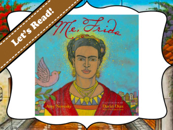 Preview of Me, Frida by Amy Novesky Vocabulary Visuals (for ELLs)