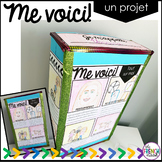 French all about me project Me Voici - a cereal box project