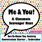 Me & You! A Back to School Get-to-Know-You Activity - Digi