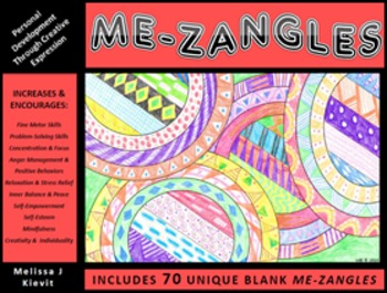 Preview of Me-Zangles: Personal Development Through Creative (Art & Geometric) Expression