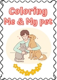 Me and my pet coloring