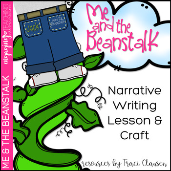 Preview of Writing Lesson - Fairy Tales - Plants - Jack and the Beanstalk Twist