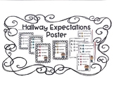 Hallway Expectations PosterFREEBIE