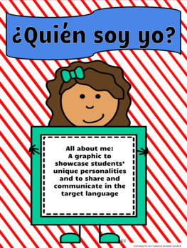 All About Me In Spanish Quien Soy Yo Student Information Activity