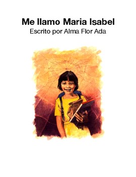 Preview of Me llamo María Isabel Literature Circle Packet (Spanish)