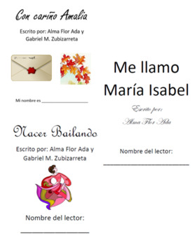 Preview of Me llamo María Isabel - Nacer Bailando - Con cariño Amalia - Bundle