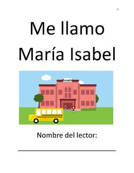 Preview of Me llamo Maria Isabel - Spanish Comprehension packet and quiz (español)