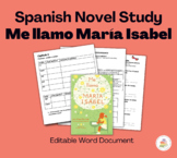 Me llamo Maria Isabel Spanish Novel Study Packet