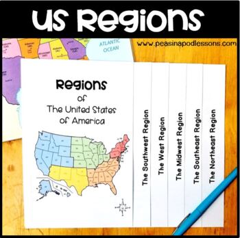 Preview of Me on a Map Activities ⭐ United States Map Northeast Region +